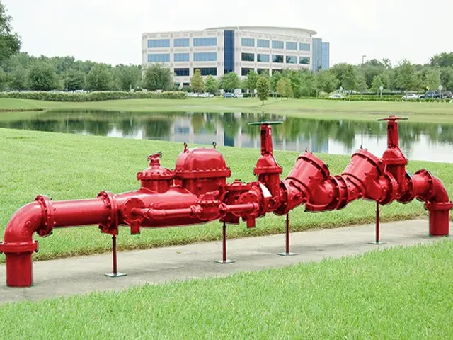 commercial fire backflow prevention pearland tx